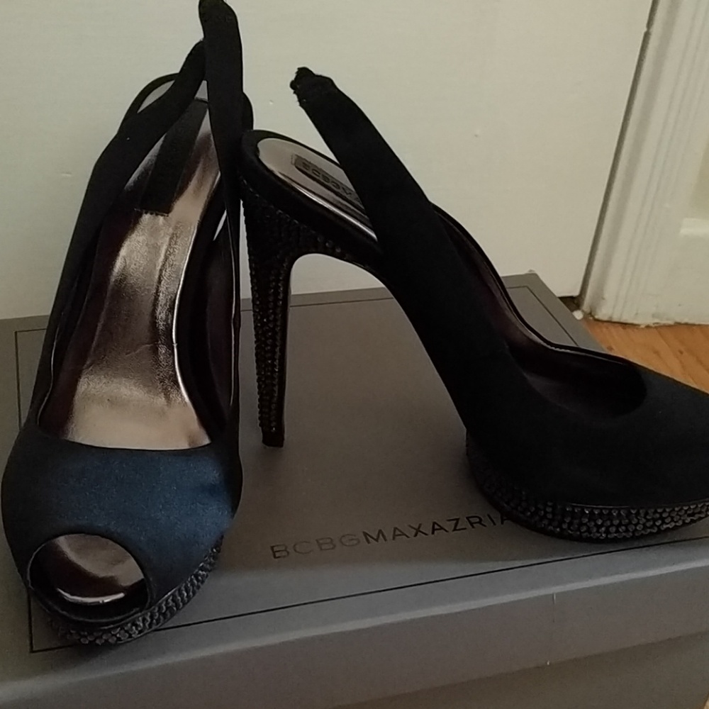 BCBG Maxazria Black High Heels